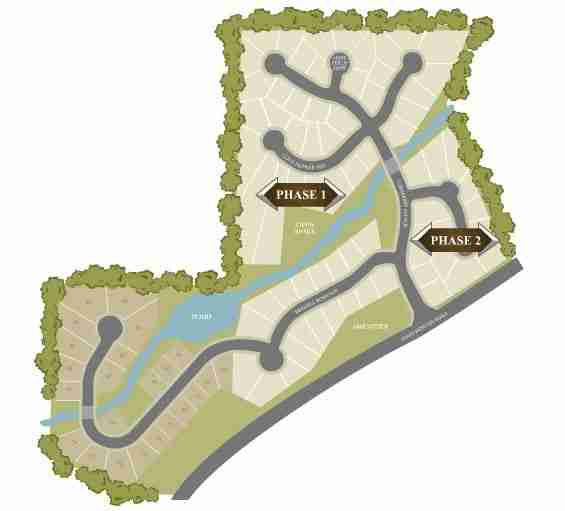 Tunberry Site Plan Suwanee GA