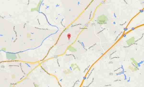 Suwanee Station Map Location