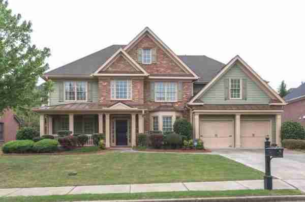 Suwanee Georgia Home In Ashleigh Walk