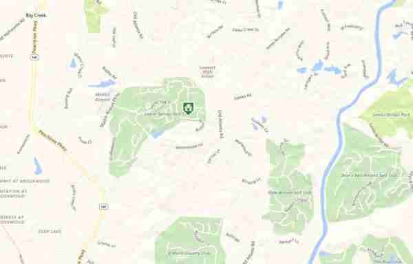 Suwanee Map Location Laurel Springs